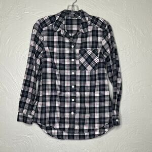 Eddie Bauer Plaid Button Down Size Small